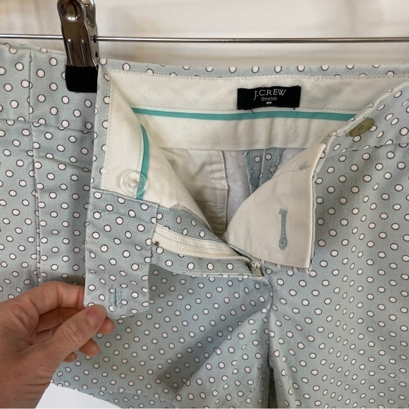 J. Crew Polka Dot Chino Shorts - Picture 5 of 7